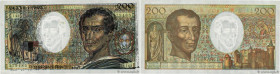 Country : FRANCE 
Face Value : 200 Francs MONTESQUIEU Fauté 
Date : 1992 
Period/Province/Bank : Banque de France, XXe siècle 
Catalogue reference : F...