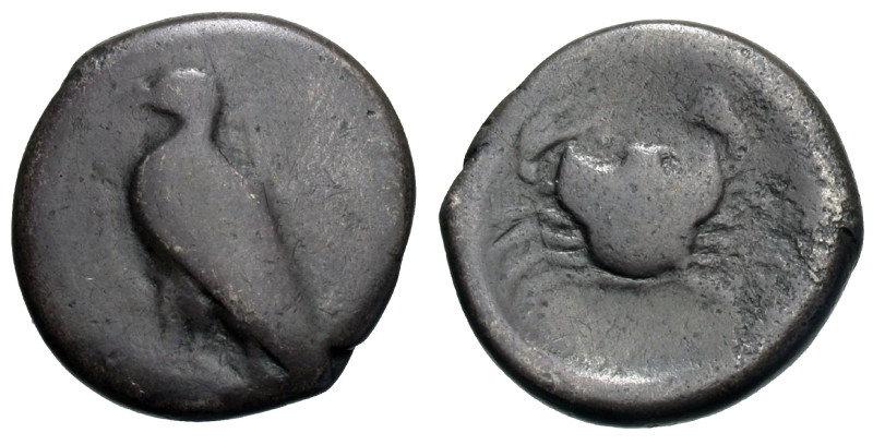 Sicily, Akragas. Ca. 495/80-478 B.C. AR didrachm (18 mm, 6.75 g).