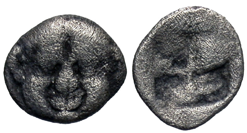 Macedon, Neapolis. Ca. 525-450 B.C. AR obol (8 mm, 0.59 g). ��Macedon, Neapolis....