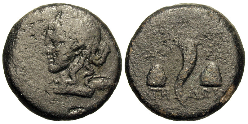 Mysia, Adramytion. 2nd century B.C. AE (19 mm, 7.99 g).