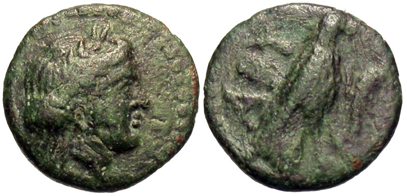 Troas, Abydos. 4th century B.C. AE (11 mm, 1.09 g).