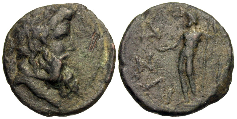 Thrace, Bizya. Pseudo-autonomous issue. Late 2nd century A.D. AE (20 mm, 5.58 g)...