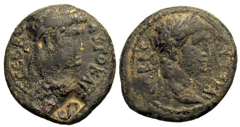 Mysia, Germe. Titus. A.D. 79-81. AE (17 mm, 3.21 g).