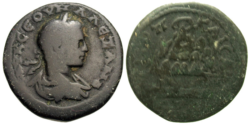 Cappadocia, Caesareia-Eusebia. Severus Alexander. A.D. 222-235. AE (27 mm, 14.12...