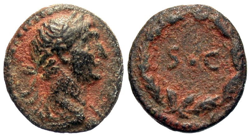 Syria, Seleucis and Pieria. Antiochia ad Orontem. Trajan. A.D. 98-117. AE (9 mm,...