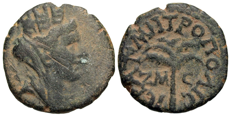 Phoenicia, Tyre. Pseudo-autonomous issue. 2nd century A.D. AE (17 mm, 3.64 g).