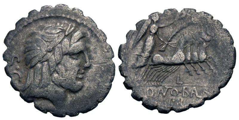 Q. Antonius Balbus. 83-82 B.C. AR denarius (19 mm, 3.70 g).