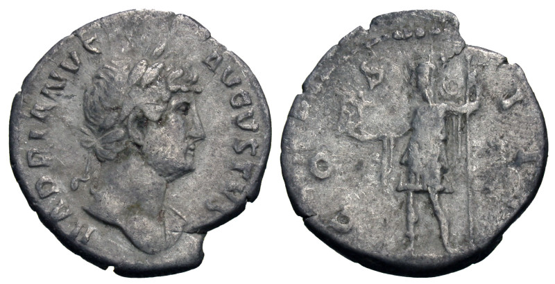 Hadrian. A.D. 117-138. AR denarius (18 mm, 3.12 g).