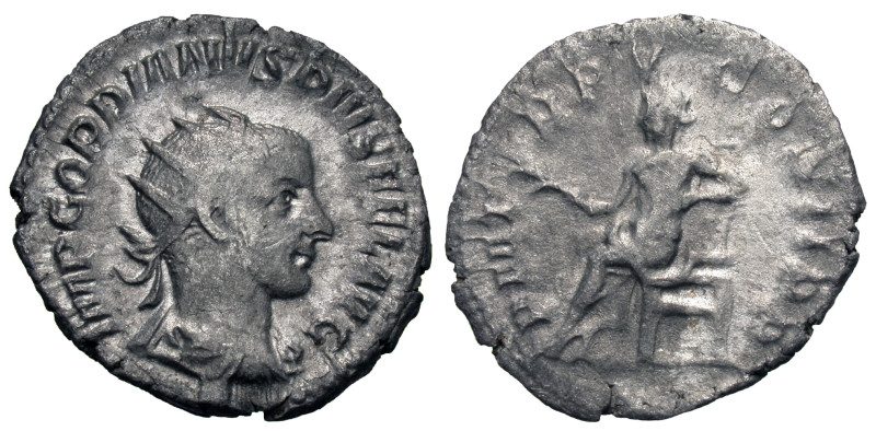 Gordian III. A.D. 238-244. AR antoninianus (21 mm, 3.73 g).