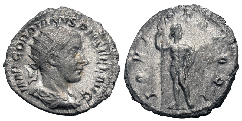 Gordian III. A.D. 238-244. AR antoninianus (22 mm, 4.46 g).