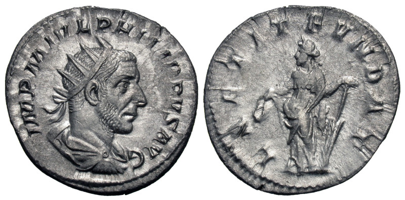 Philip I. A.D. 244-249. AR antoninianus (21 mm, 3.79 g).