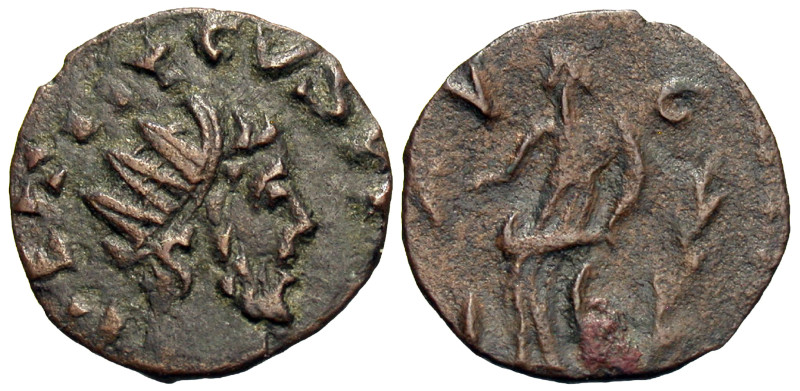 Barbarous' radiate. Ca. late 3rd century A.D. AE antoninianus (13 mm, 0.86 g). C...