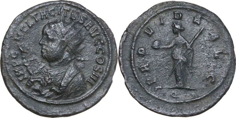 Tacitus (275-276). BI Antoninianus. Ticinum mint, 276 AD. Obv. IMP C M CL TACITV...