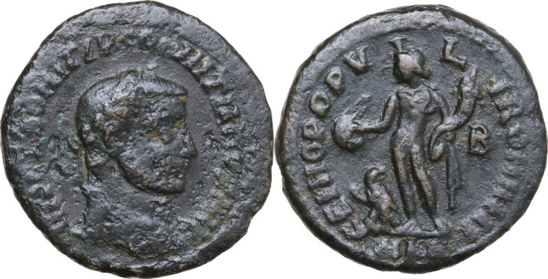 Domitius Domitianus (Usurper, 297-298). AE Follis, Alexandria mint. Obv. IIMP CL...