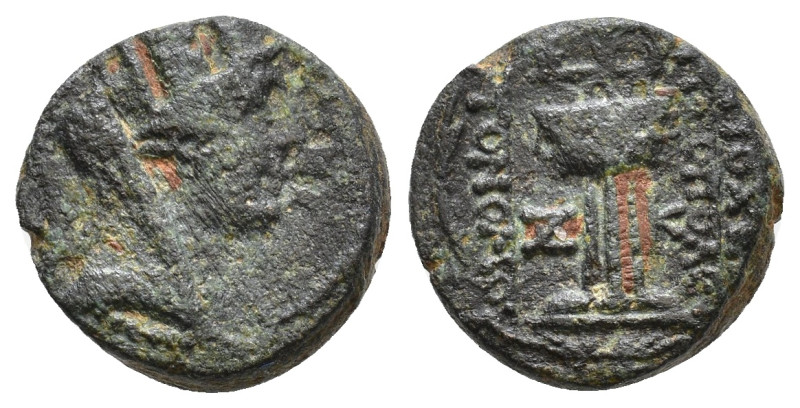 Seleucis and Pieria. Antioch circa 100-0 BC. AE 15mm, 4,50g