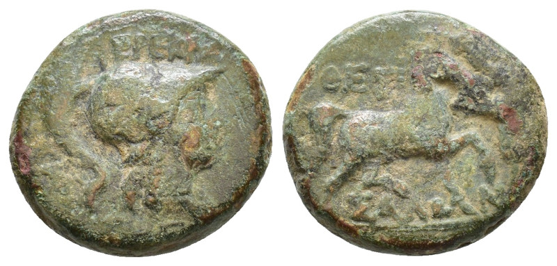 Thessaly, Thessalian League. 196-146 BC. AE 18mm, 5,60g