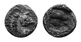 Aiolis. Kyme circa 400 BC. AR Tetartemorion 5mm, 0,17g