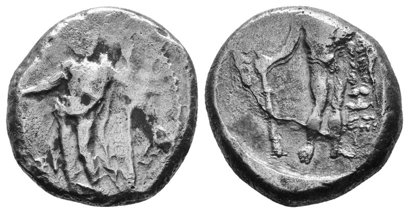 CILICIA. Issos. AR Stater Circa 390-385 BC. 21mm, 10,19g