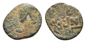 Uncertain provincial coin. AE 9mm, 0,52g