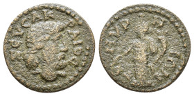 Ionia, Smyrna. Pseudo-autonomous issue. Circa 2nd-3rd centuries AD. AE 18mm, 2,85g.