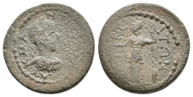 LYDIA. Saitta. Philip II (Caesar, 244-247) AE 20mm, 5,68g