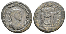 MAXIMIAN HERCULEUS. 286-290 AD. Antoninianus. Tripoli. AE 21mm, 3,62g