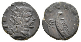 Claudius II Gothicus 268-270 AD. Antonianus AE 16mm, 2,17g.