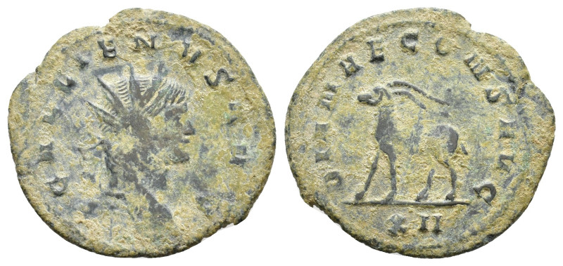 Gallienus. 253-268 AD. Antoninianus. Rome. Obv: GALLIENVS AVG. Radiate head righ...