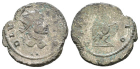 Divus Claudius II Gothicus AD 270. Rome Antoninianus Æ silvered. 21mm, 3,62g