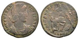 Constantius II. Constantinople, 351-355 AD. Æ Centenionalis. 22mm, 5,42g