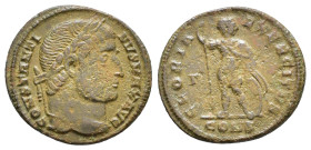 Constantine I 327 AD. Æ Nummus. Constantinople 19mm, 2,54g