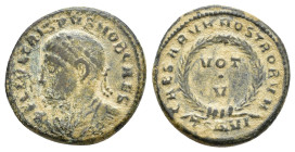 CRISPUS Caesar, 316-326 AD. Follis. AE 18mm, 3,44g