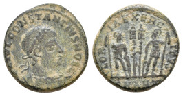 Constantius II as Caesar. Antioch, 330-335 AD. Follis Æ 16mm, 2,81g