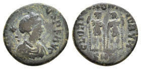 Honorius 393-423 AD. Follis Æ 15mm, 1,63g