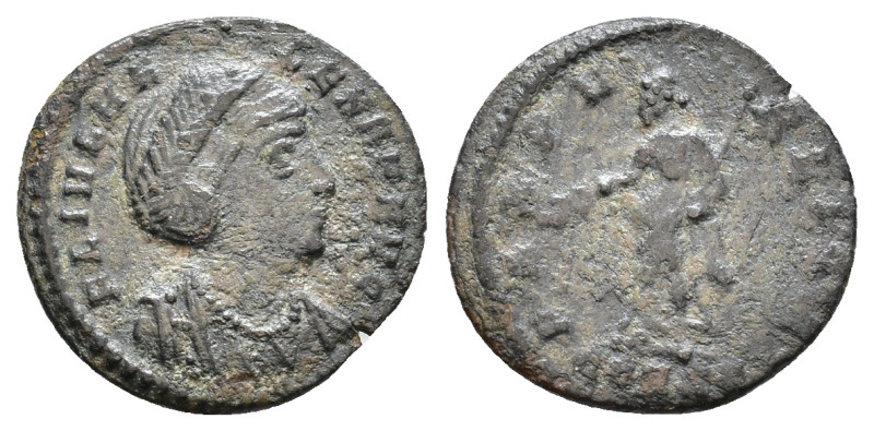 Helena, Augusta 324-328/30 AD. Constantinople. Posthumous issue. Obv: FL IVL HEL...