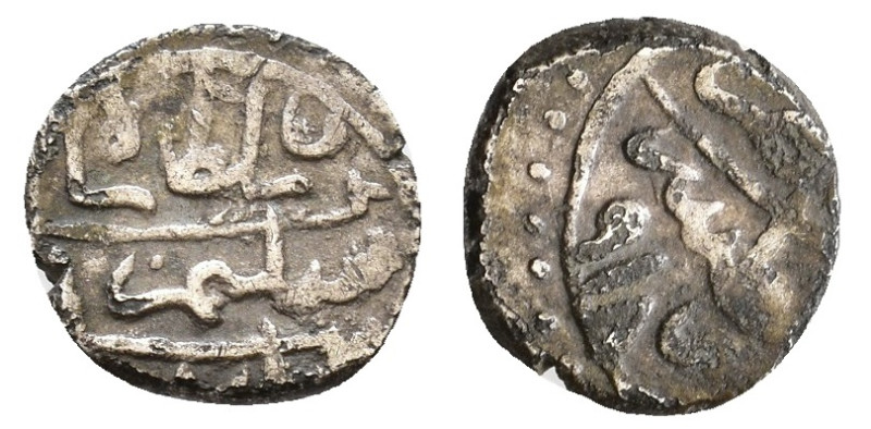 Uncertain Ottoman coin AR 10mm 0,61g