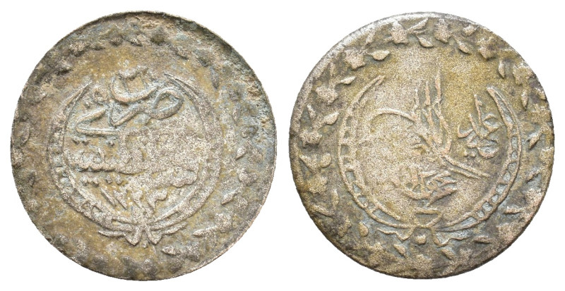 Mahmud II (AH 1223-1255 / AD 1808-1839). 10 Para Constantinople, AH 1223 / 32 (A...