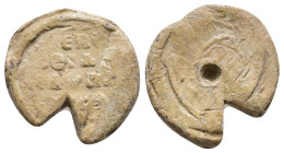 Byzantine lead seal. 20mm, 7,82g
