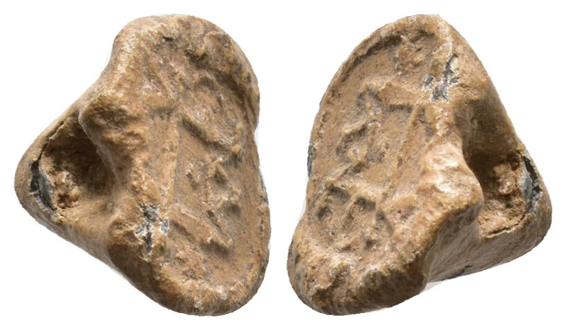 Byzantine lead seal. 14mm, 4,96g