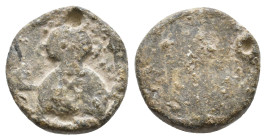 Byzantine lead seal. 14mm 3,91g