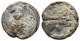 Byzantine lead seal. 20mm, 5,93g