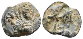 Byzantine Lead Seals, 7th - 13th Centuries. 18mm 4,03g