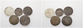 Lot of 5 Modern coins. / Lot as seen no return