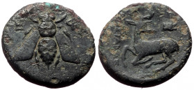 Bronze Æ
Ionia, Ephesus, c. 387-295 BC
15 mm, 2,31 g