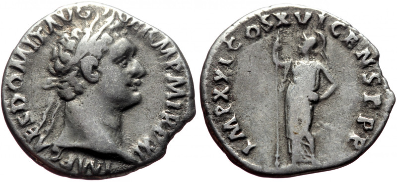 Denarius AR
Domitian (81-96)
Rome, AD 92
IMP CAES DOMIT AVG GERM P M TR P XI....