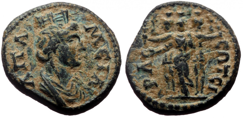 Bronze Æ
Phrygia, Apamea, Pseudo-autonomous (2nd-3rd centuries), AΠAMЄIA, Turre...