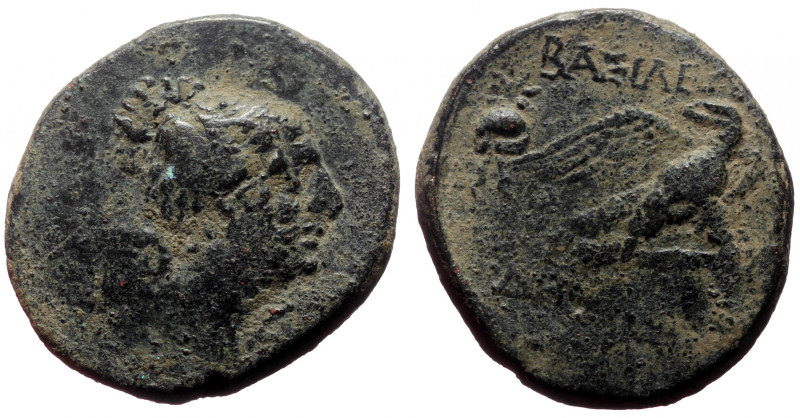 Bronze Æ
Deiotaros, King of Galatia, 63-40 BC. Uncertain mint in Phrygia. AE. V...