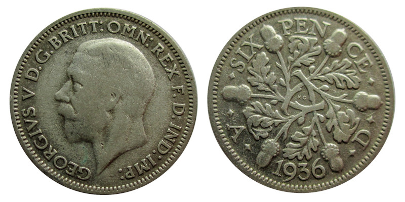 Six Pence AR
Great Britain, 1936