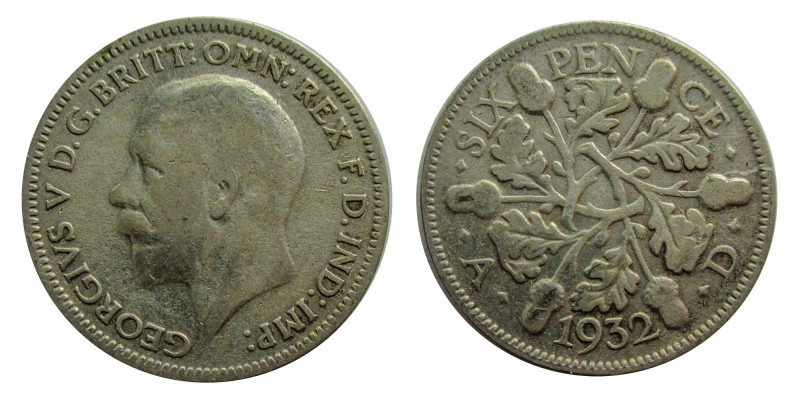 Six Pence AR
Great Britain, 1932