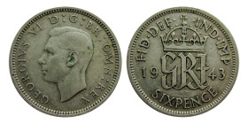 Six Pence AR
Great Britain, 1943